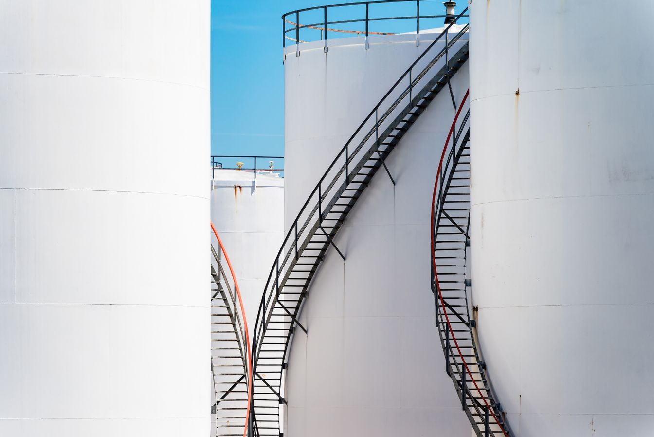 Heizöltankanlage in einem Technikraum